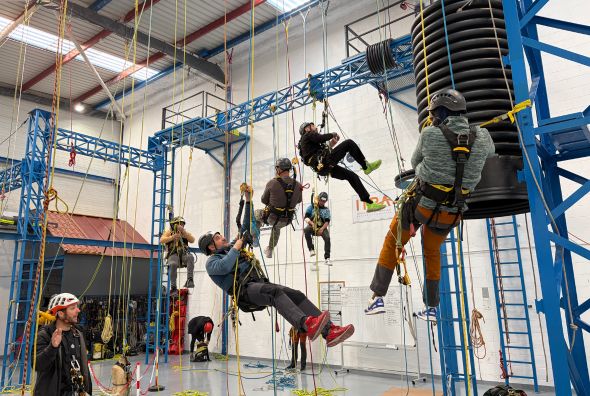 curso sprat alumnos practicando