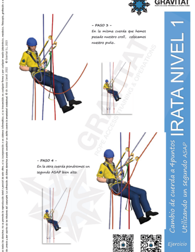 Maniobra cambio decuerda