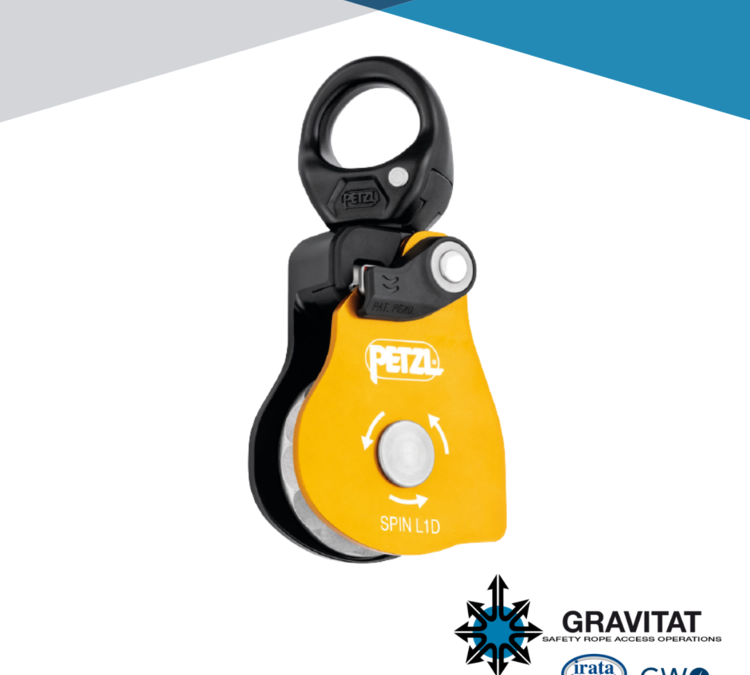 La polea de alto rendimiento Petzl Spin L1