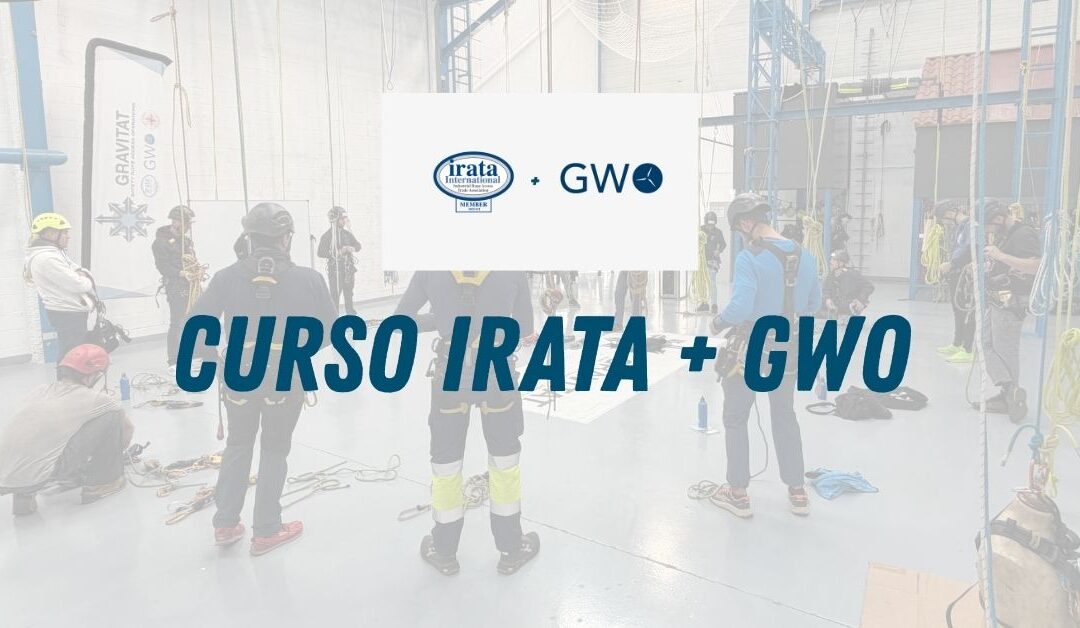Pack de formaciones IRATA + GWO: Formación combinada para trabajos en altura y sector eólico