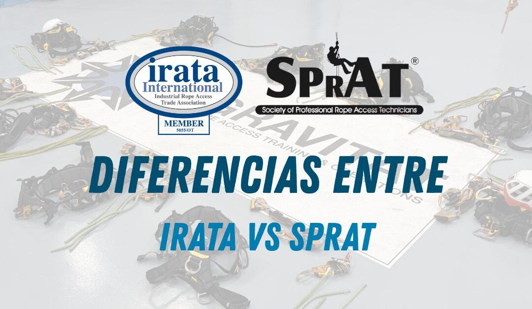 Diferencias entre SPRAT e IRATA: cuál elegir y qué certificación se adapta mejor a tu carrera en trabajos con cuerdas