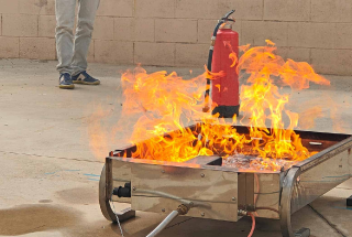 curso-de-Extinción-de-Incendios en barcelona