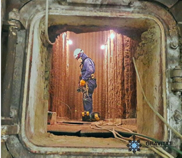 Material necesario para trabajos en espacios confinados