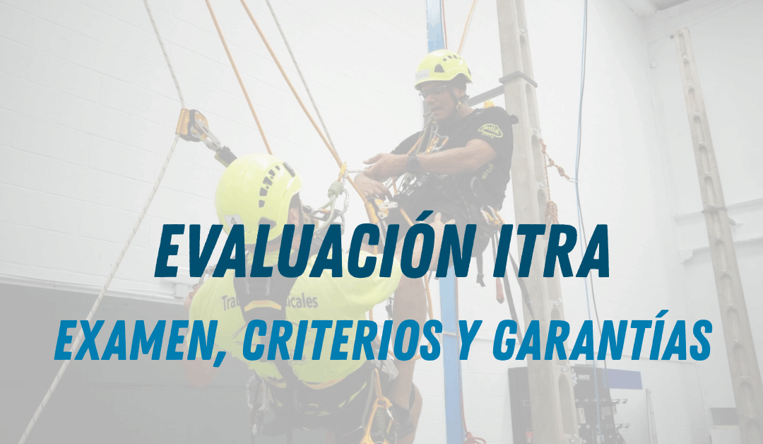 Evaluación en la formación ITRA